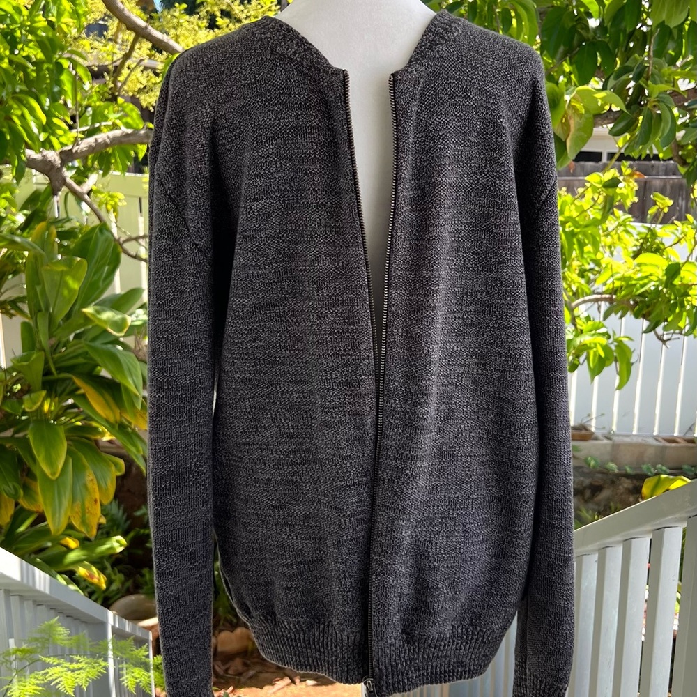 Saturdays New York City Zipper Front Cardigan